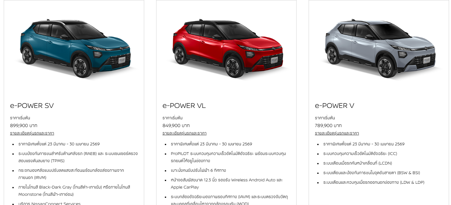 ▲泰國推出新一代Nissan Kicks e-Power！（圖／翻攝自Nissan）