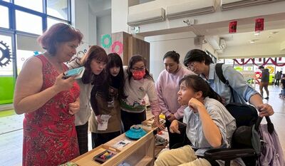 法國玩具圖書館推動者桃園交流 攜手親子館力推永續玩具教育