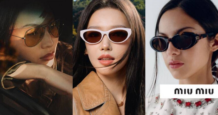 墨鏡趨勢解析！Ray-Ban、Miu Miu爆紅設計曝光、這樣選直接改臉型，小臉效果比濾鏡還強