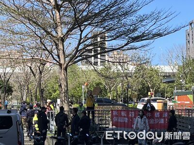 直擊／賴清德拋重啟核電　反核團體衝黨部：請蔡英文選2028延續非核