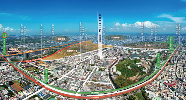 ▲▼ 楓樹里,精晨建設,新案,大13期,空拍,鳥瞰,AI            。（圖／記者陳筱惠攝）