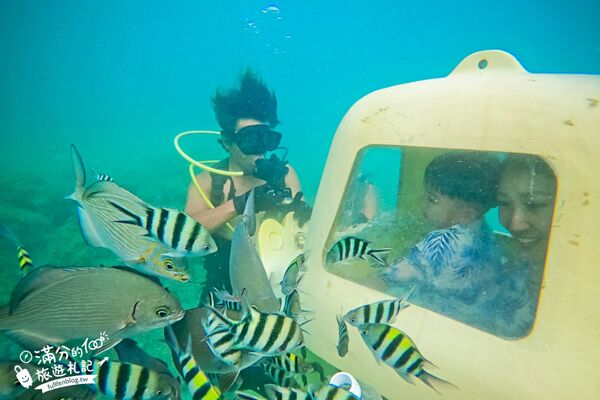 ▲▼沖繩潛水摩托車。（圖／滿分的旅遊札記授權提供）