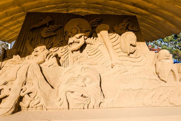 ▲▼鳥取沙丘 砂之美術館。（圖／mika授權提供）