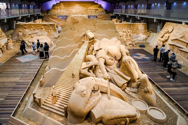 ▲▼鳥取沙丘 砂之美術館。（圖／mika授權提供）