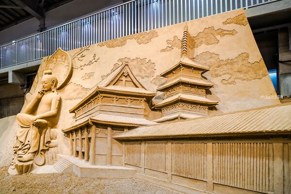 ▲▼鳥取沙丘 砂之美術館。（圖／mika授權提供）