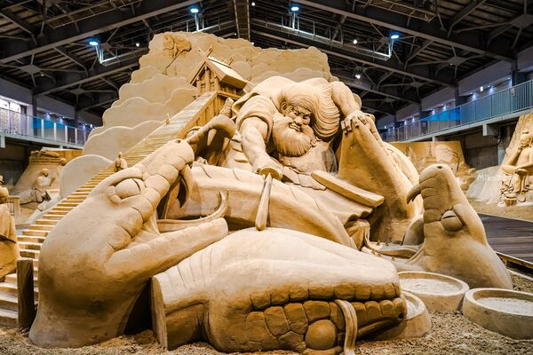 ▲▼鳥取沙丘 砂之美術館。（圖／mika授權提供）