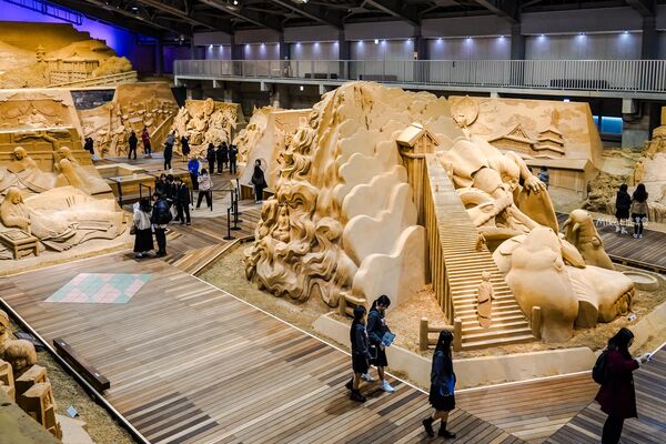 ▲▼鳥取沙丘 砂之美術館。（圖／mika授權提供）