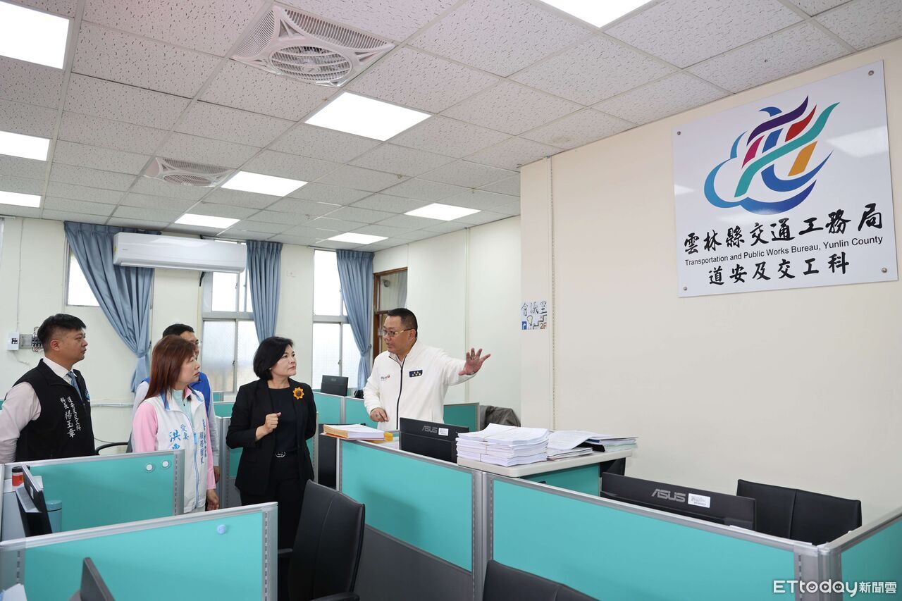 雲林縣交通工務局道安及交工科揭牌 打造人本交通新里程碑