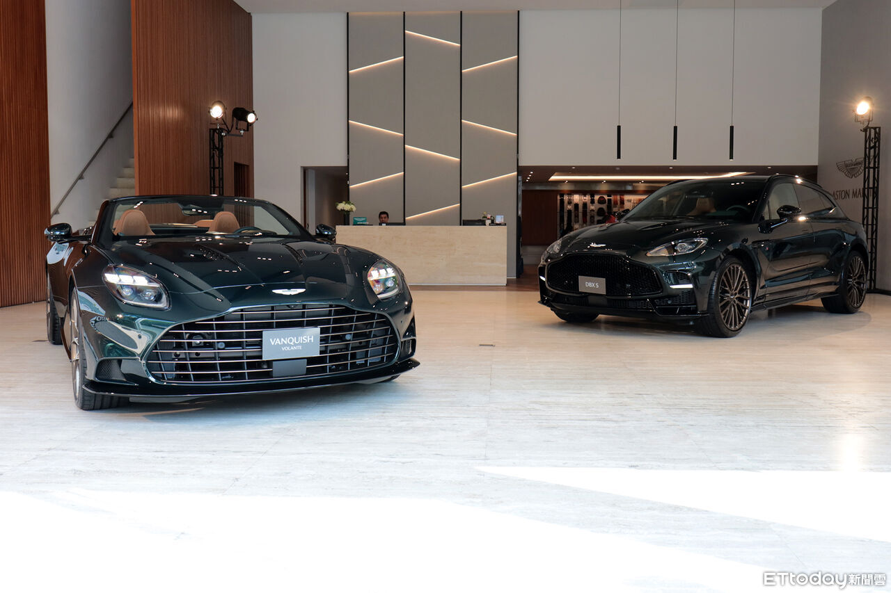 ▲1588萬起！Aston Martin「最強休旅車再進化」　敞篷王者同台演出。（圖／記者張慶輝攝）