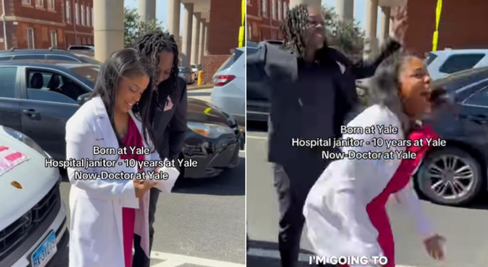 18歲在耶魯大學醫院當清潔工!多年後她重返「成為住院醫師」