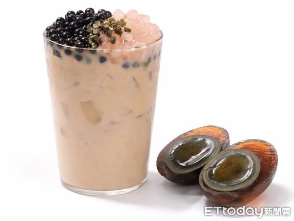 ▲▼「鬍子茶」推出1日限定愚人節飲品「你珍的粉皮」。（圖／鬍子茶提供）