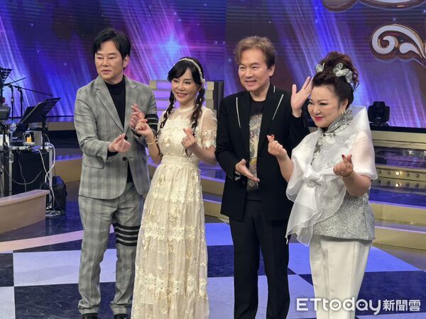 ▲▼孫鵬、狄鶯合體錄製《超級冰冰Show》。（圖／記者孟育民攝）