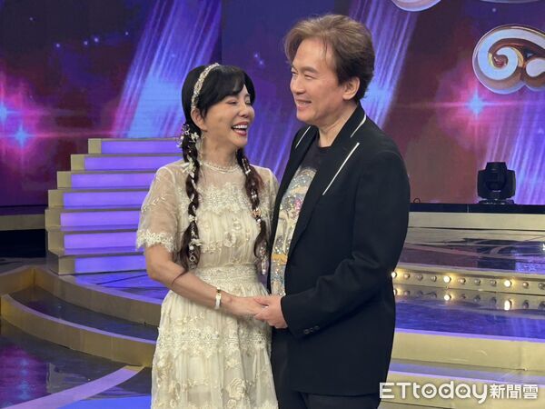 ▲▼孫鵬、狄鶯合體錄製《超級冰冰Show》。（圖／記者孟育民攝）