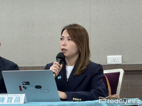 ▲▼民眾黨團主任陳智菡出席記者會。（圖／記者陳家祥攝）