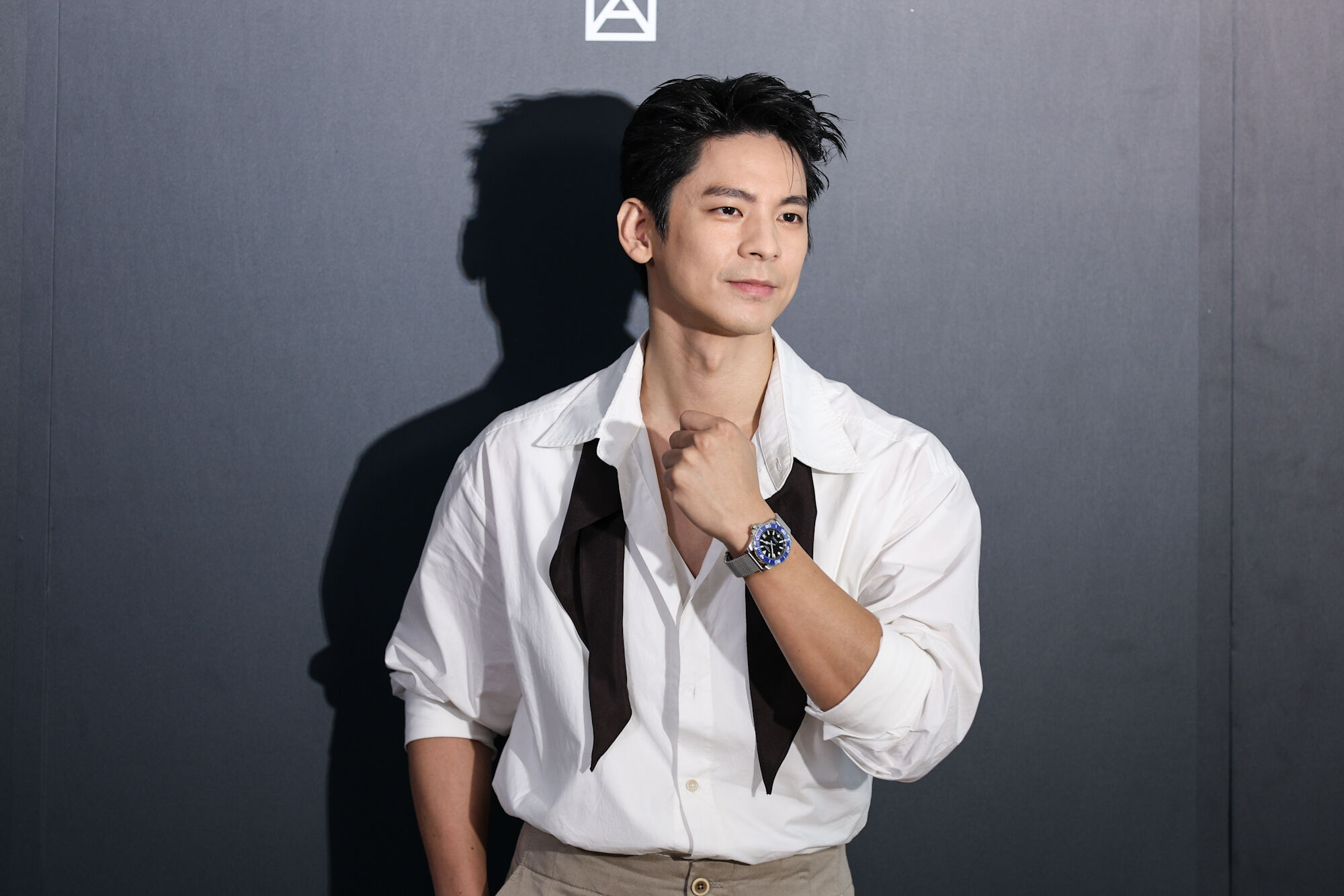 ▲林柏宏出席浪琴表代言活動。（圖／記者林敬旻攝）