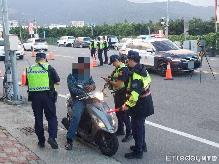 台東分局啟動大執法 強力取締無照駕駛守護交通安全