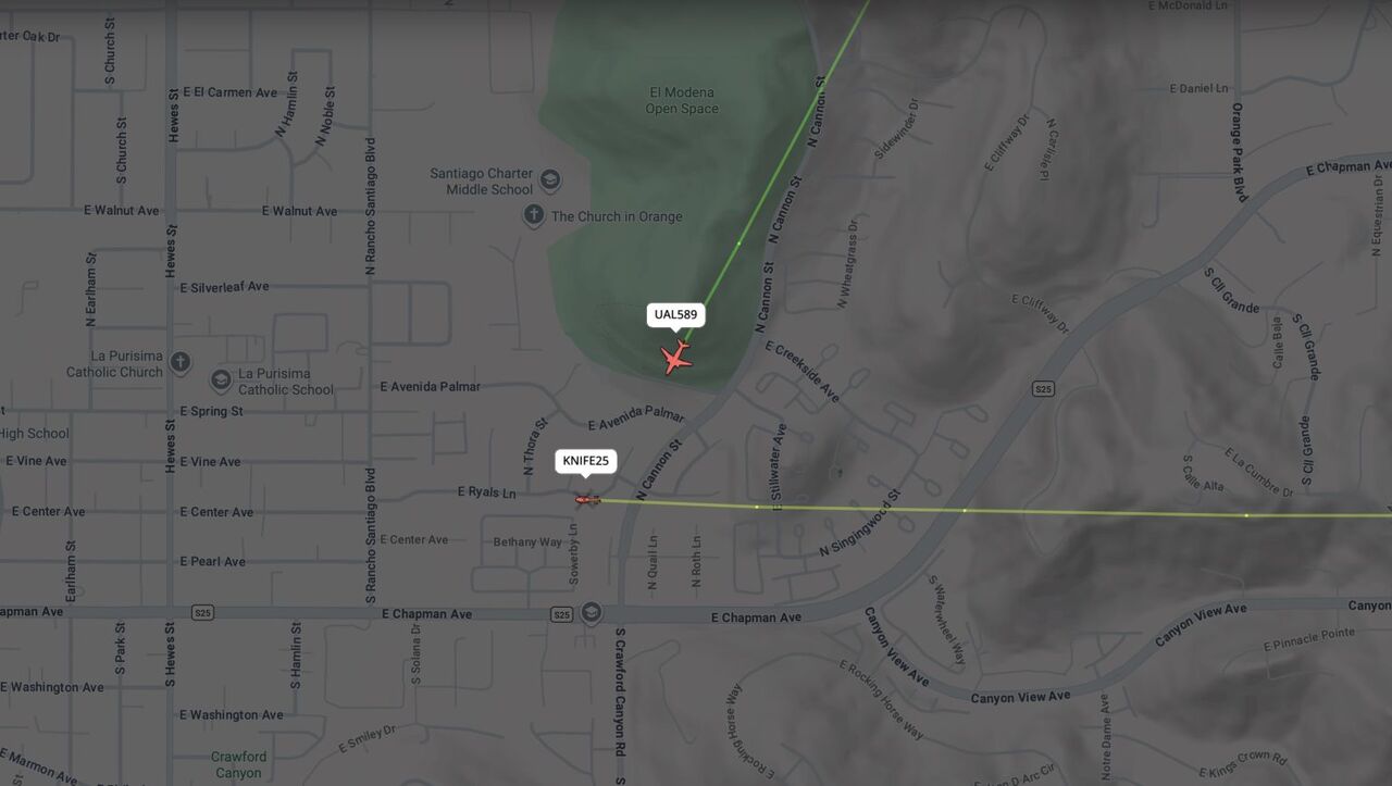 聯航168人客機準備降落「防撞」警報響! 險撞黑鷹直升機