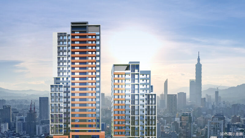 ▲▼台北,大安,富邦建設,捷運,富邦富藝居,大安森林公園,信義計畫區。（圖／業者提供）