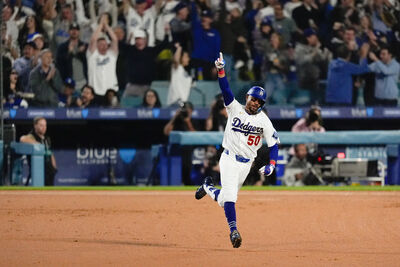道奇打線展現威力！大谷翔平、塔克連續保送　貝茲3分砲主場沸騰