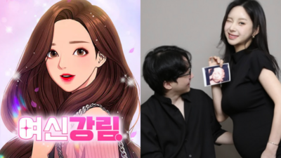 《女神降臨》真人是她！作家懷孕更美了「捧肚報喜」老公甜蜜入鏡