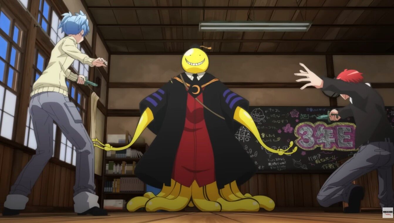 ▲▼暗殺教室。（圖／翻攝自アニメ公式チャンネル）
