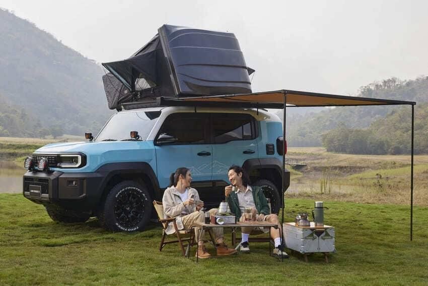 ▲TOYOTA Land Cruiser FJ不僅能越野！還能作為戶外休閒露營車。（圖／翻攝自TOYOTA）