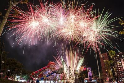 台茂「賞煙火、逛市集」兒童節限定