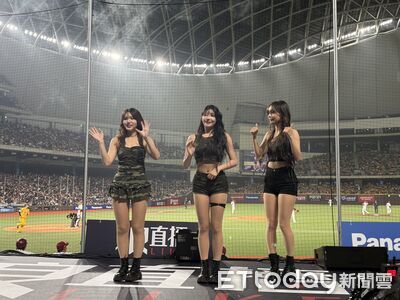 樂天韓援迷彩性感熱舞！女孩「貓咪舞」萌翻全場　色猴搞怪被噓爆