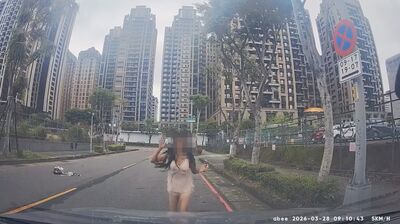 新北20歲女攔車吼叫捶引擎蓋！見母到場更激動　遭強制送醫
