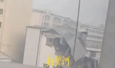 黑龍江海林建築坍塌　9人受困救援中
