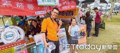 清明掃墓防火不鬆懈　南化消防黑糖節宣導「四不一要」