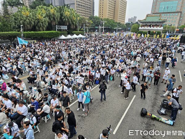 ▲▼民眾黨「 戰！329上凱道討公道」。（圖／記者周宸亘攝）