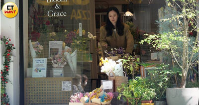 《大學生》女星淡出螢光幕「東區顧花店」！素顏0偽裝打掃…近況全被拍