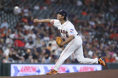 今井達也大聯盟初登板2.2局失4分　坦言：害怕被打蠻力投球