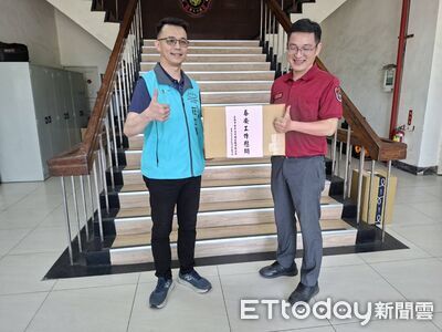 企業挺消防！　安平產業園區協進會慰問南消七大隊