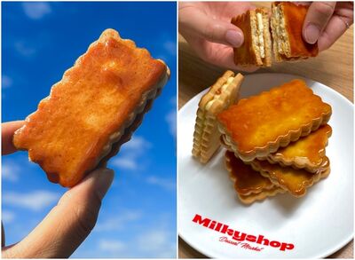 韓爆紅「焦糖奶油夾心餅」現身京站　MilkyShop快閃11天搶吃預備備