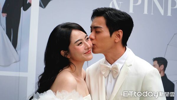 ▲禾浩辰、吳品潔婚禮。（圖／記者呂佳賢攝）