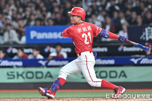 ▲▼中職李凱威。（圖／記者李毓康攝）