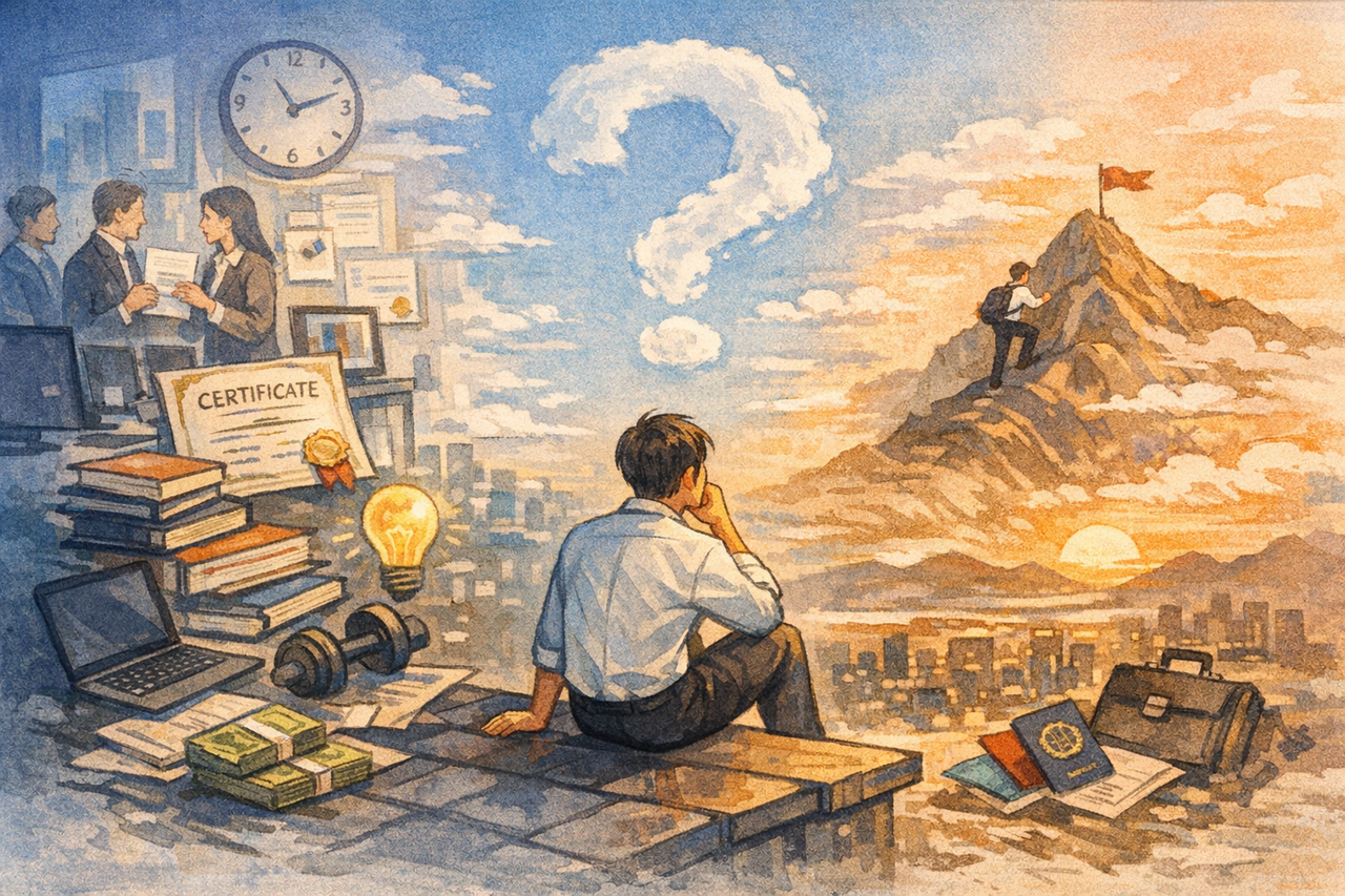 職場,生活。（圖／AI）