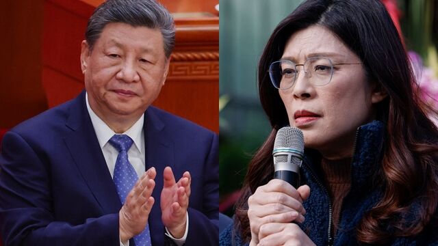 ▲▼中國國家主席習近平、中國國民黨主席鄭麗文。（圖／路透）