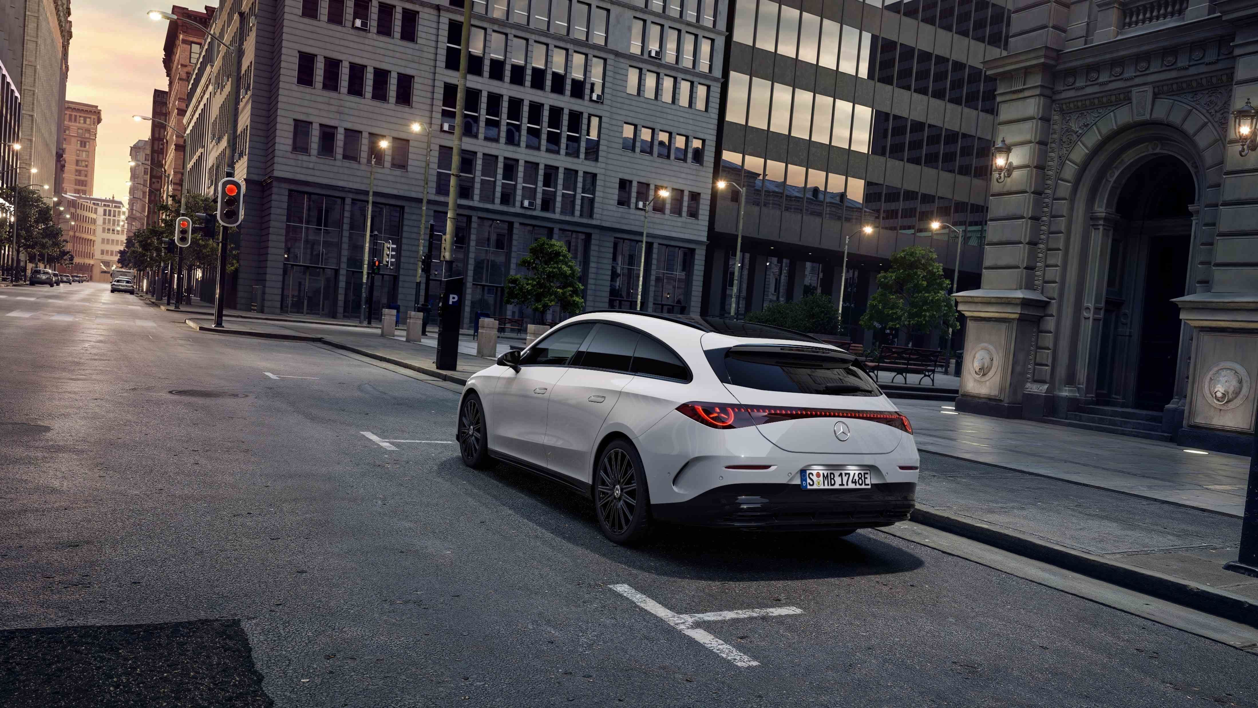 ▲新一代CLA Shooting Brake電動旅行車預計今年登台！經銷端已經暖身偷跑接單。（圖／翻攝自賓士）