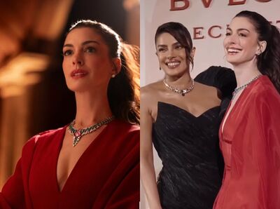 安海瑟薇同框劉亦菲臉直接小一圈　比例精緻到太誇張