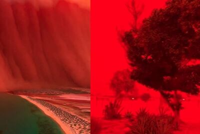 如末日電影！澳洲「血紅天空」異象嚇壞遊客　專家揭真相