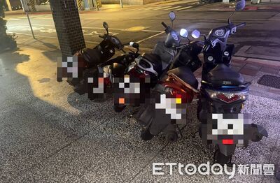 凌晨推倒南港街頭56部機車!前科男辯「心情不好」 警建請羈押