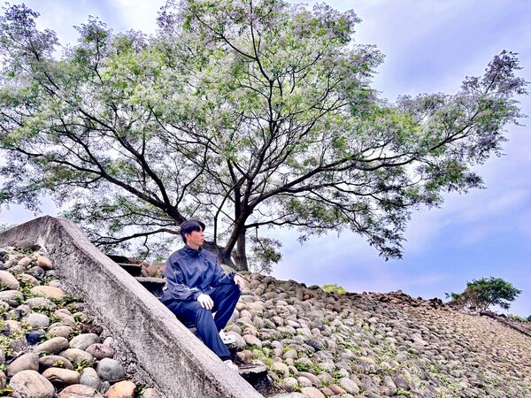 ▲新北河濱公園苦楝花盛開。（圖／新北市高灘處提供）