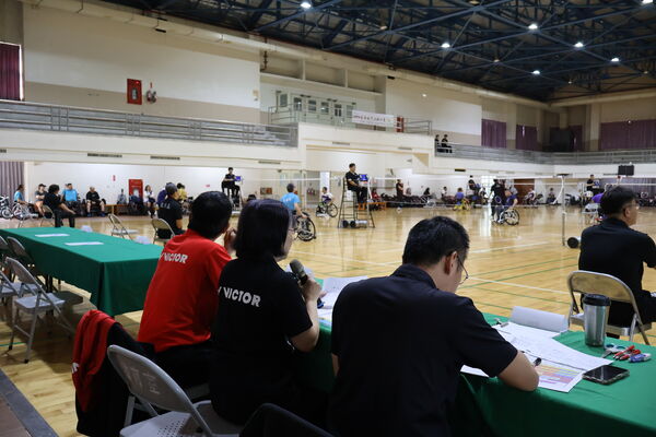 ▲115年會長盃帕拉羽球賽日前於嘉大登場。（圖／嘉義大學提供）