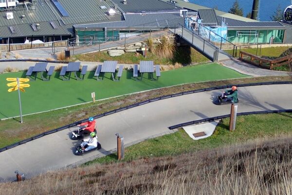 ▲▼Skyline Luge 皇后鎮。（圖／捲捲頭品味生活授權提供）