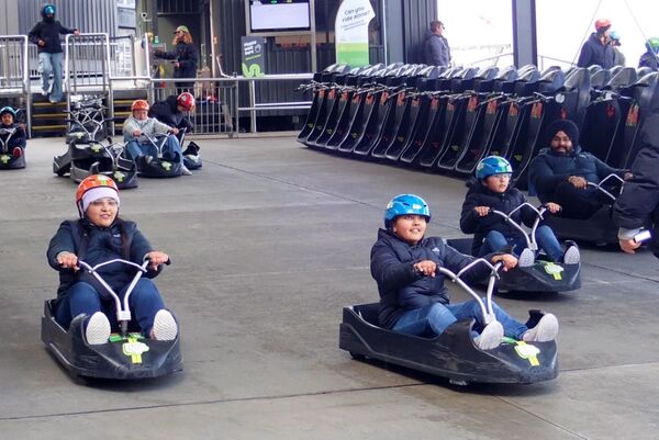 ▲▼Skyline Luge 皇后鎮。（圖／捲捲頭品味生活授權提供）