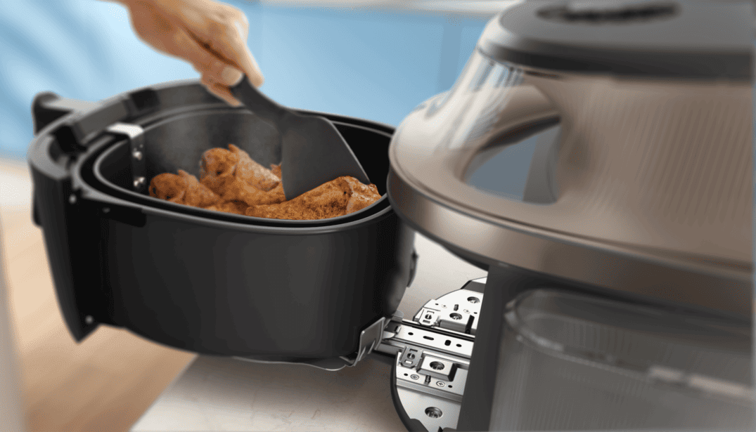 ▲飛利浦推旗下新品「星視界Plus透視蒸氣海星氣炸鍋」。（圖／品牌提供）