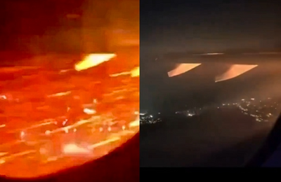 客機起飛「引擎狂噴火爆炸」嚇哭乘客　機上載286人緊急折返